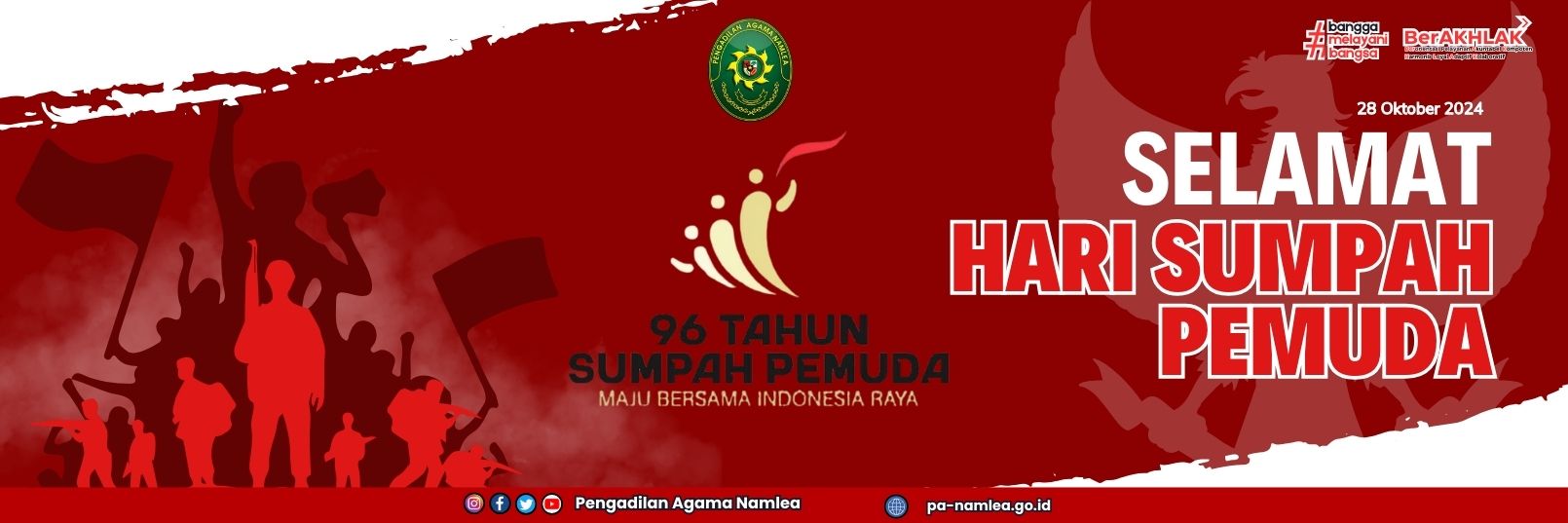 Ucapan Hari sumpah pemuda 2024